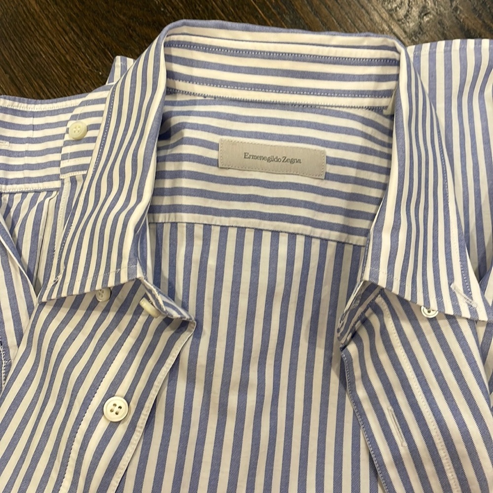 Ermenegildo Zenga Mens Button down
